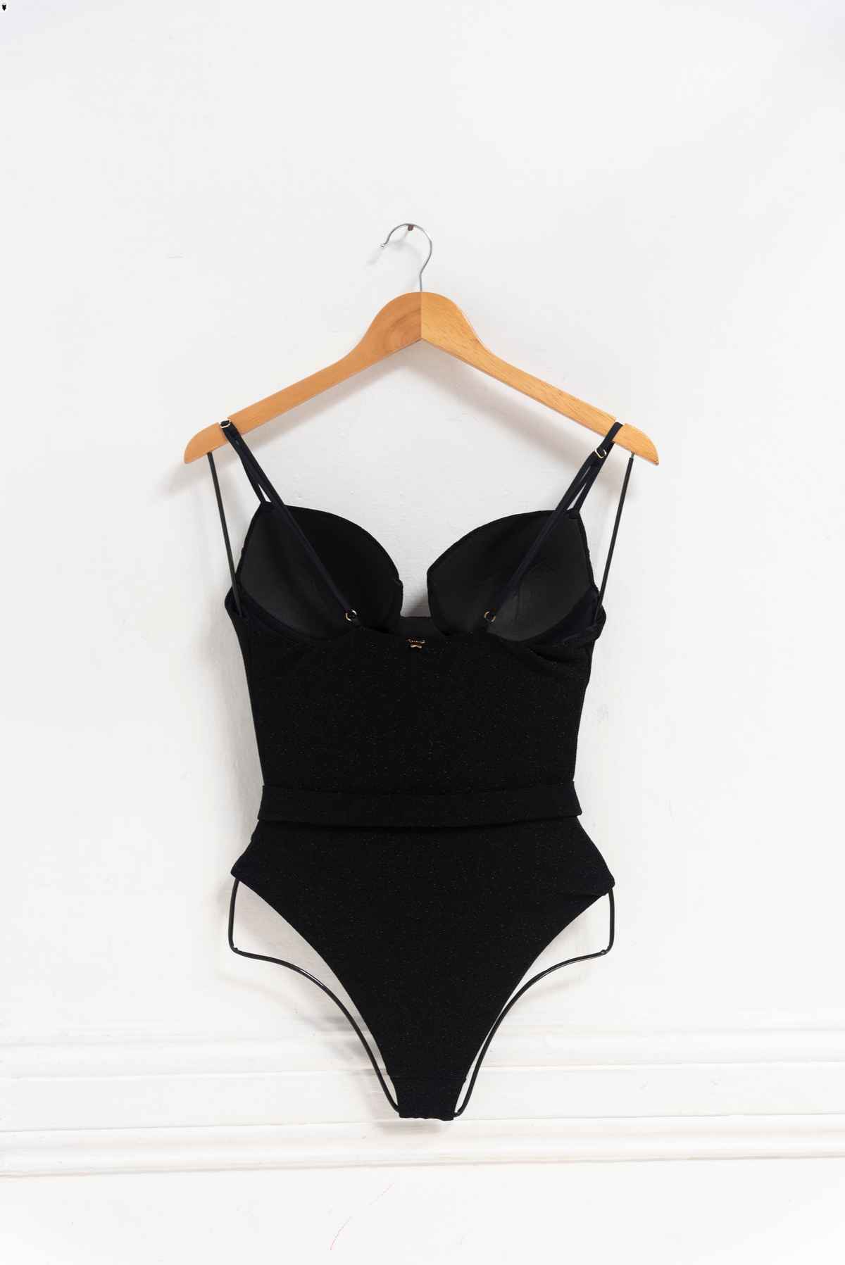 Ropa de baño copas negra con brillos - Demar - Talla L