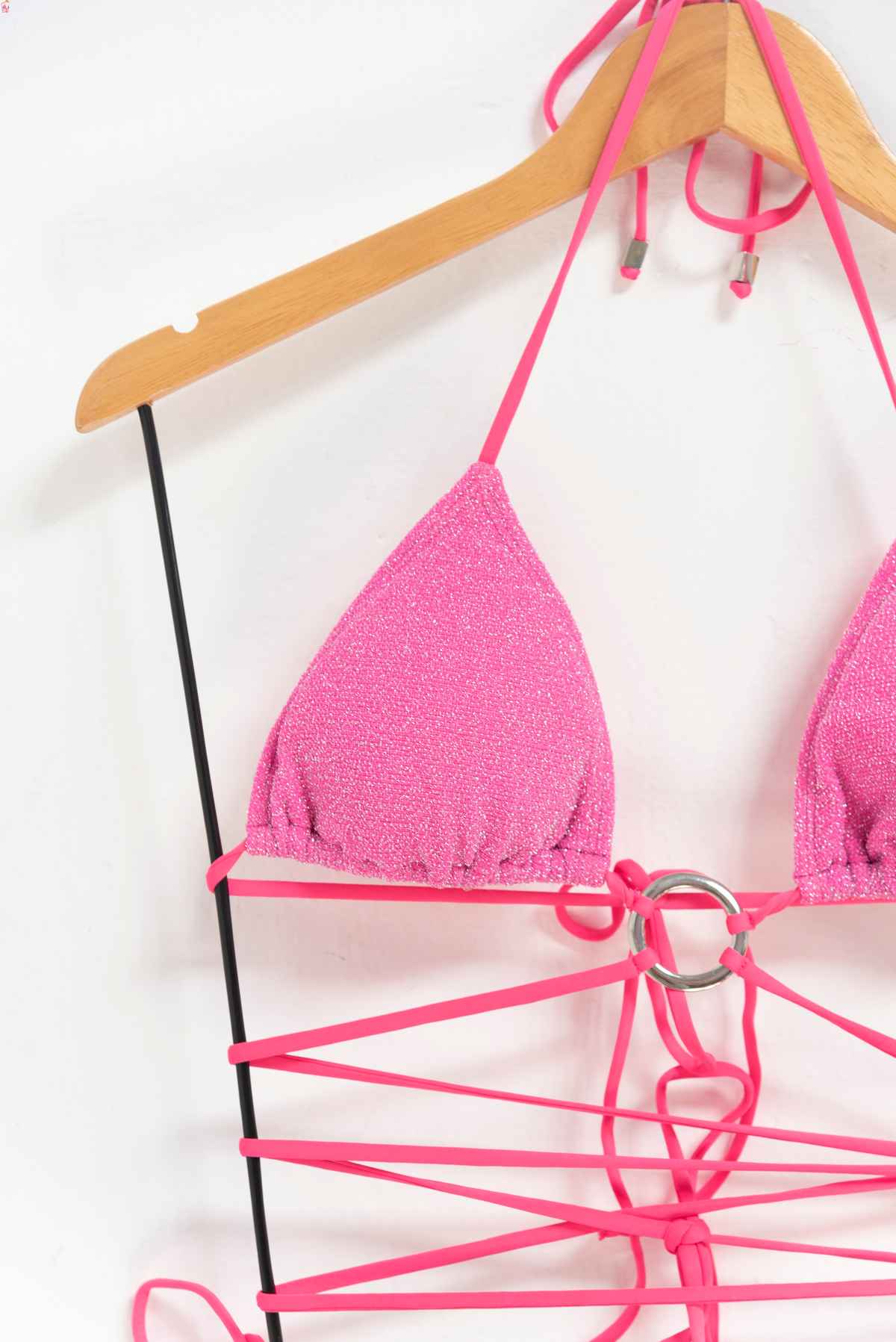 Bikini rosa brillos - Demar - Talla S