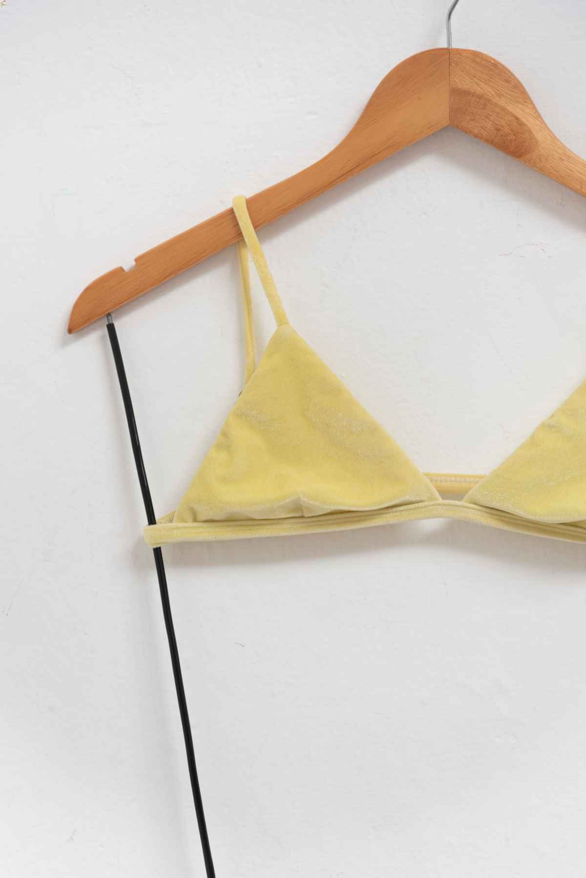Bikini amarillo velvet - Agua Viva - Talla S