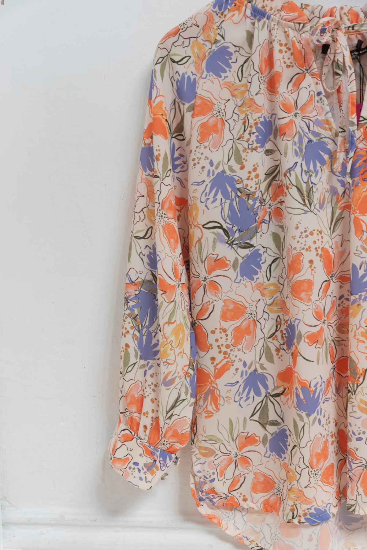 Blusa floral - Mentha & Chocolate - Talla XS