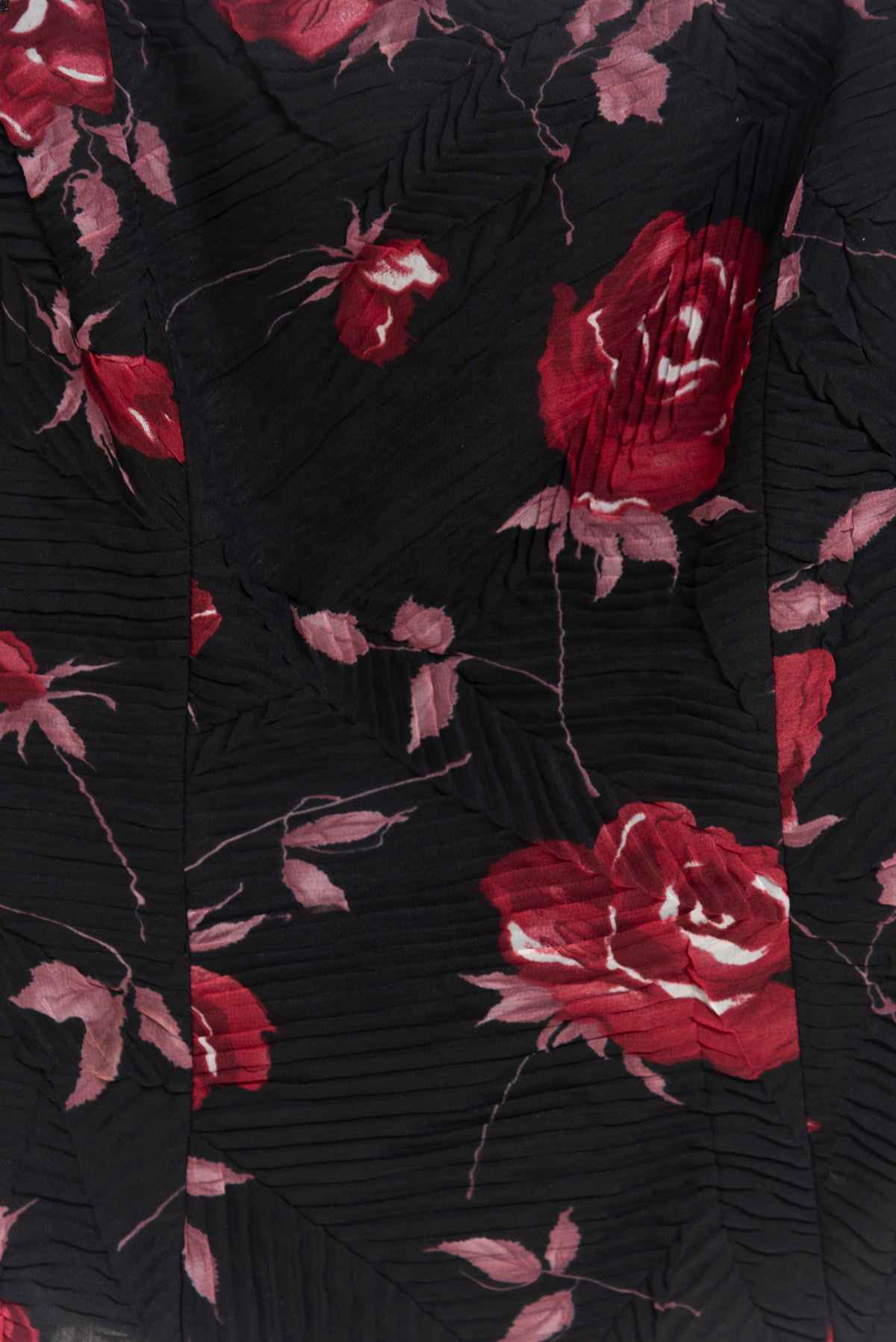 Top negro rosas - Hermann Lange - Talla M