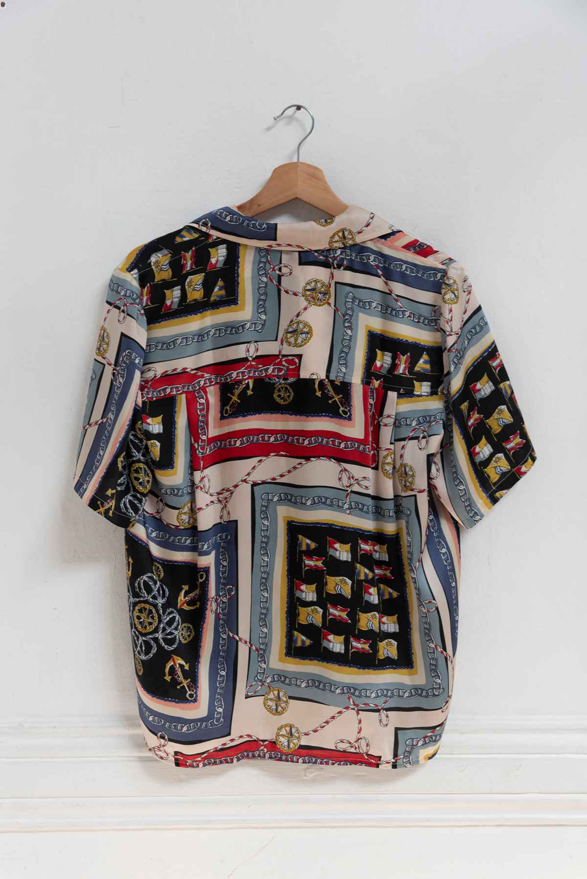 Blusa multicolor cadenas - MNG - Talla S