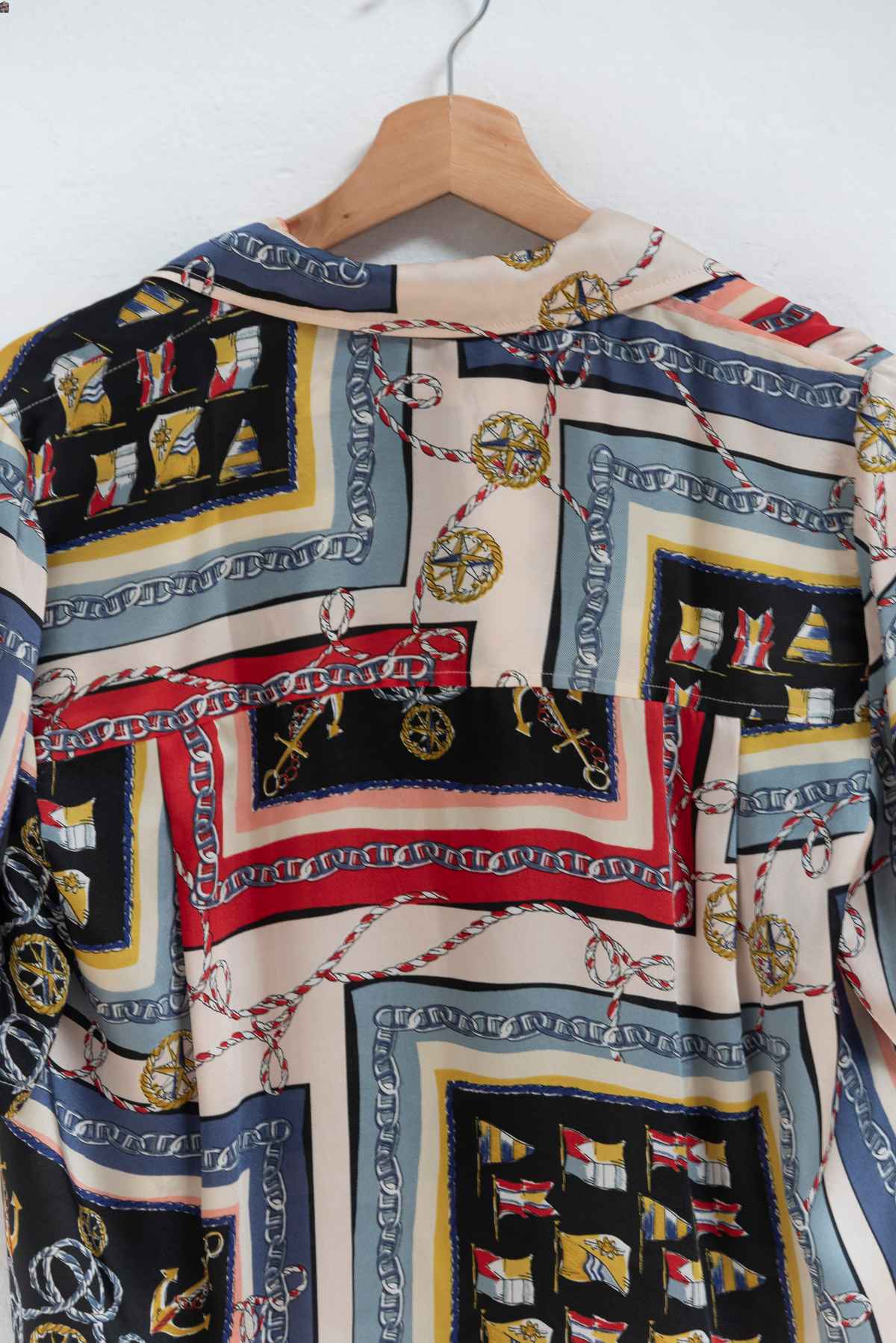 Blusa multicolor cadenas - MNG - Talla S