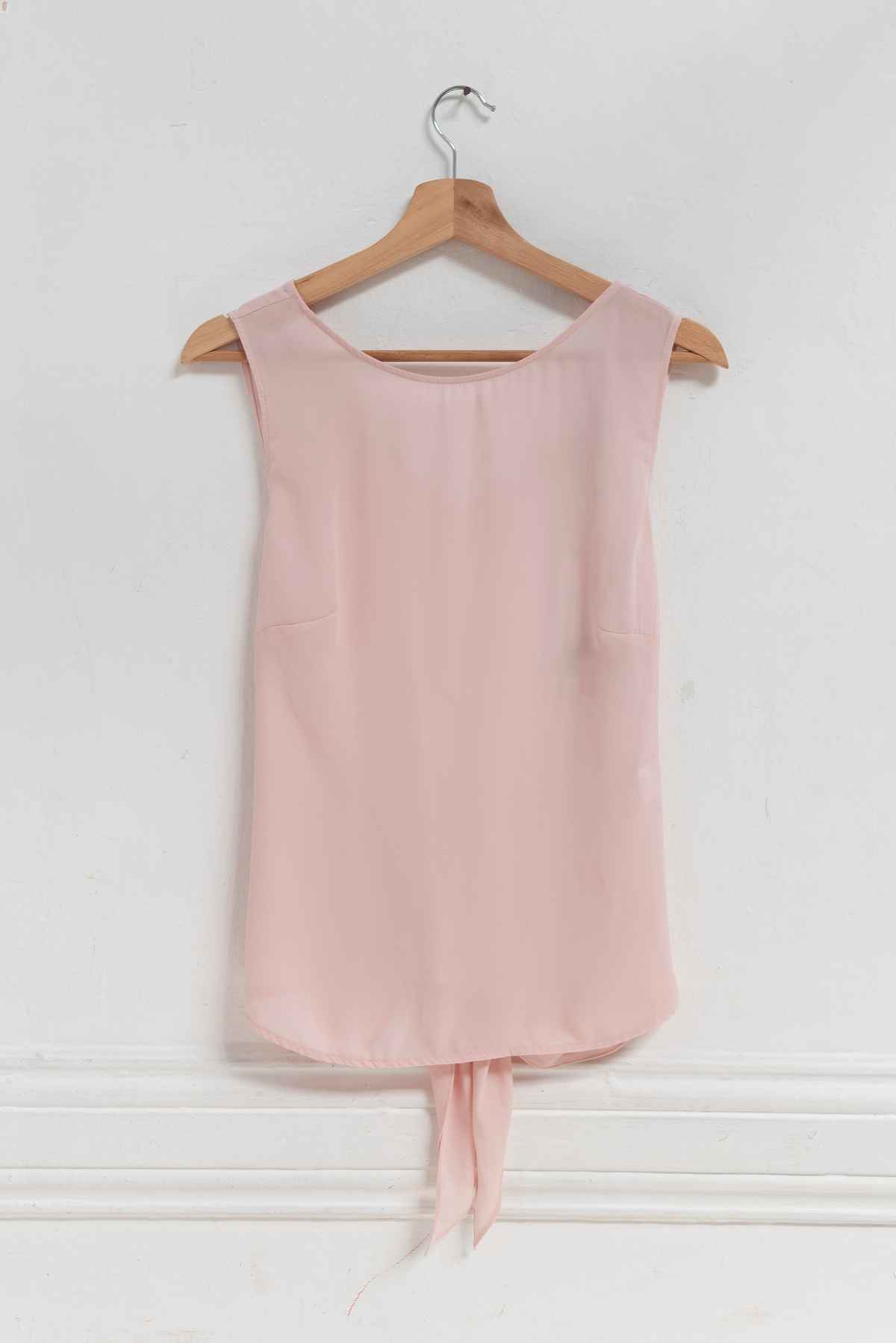 Blusa rosa nudo - Sandro Ferrone - Talla S