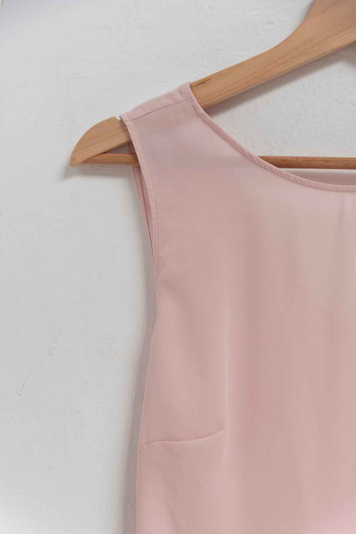 Blusa rosa nudo - Sandro Ferrone - Talla S