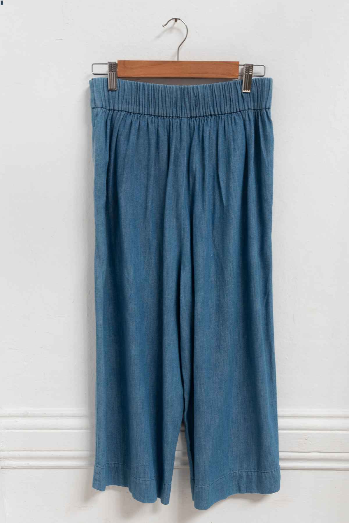 Pantalón celeste culotte - Madewell - Talla M