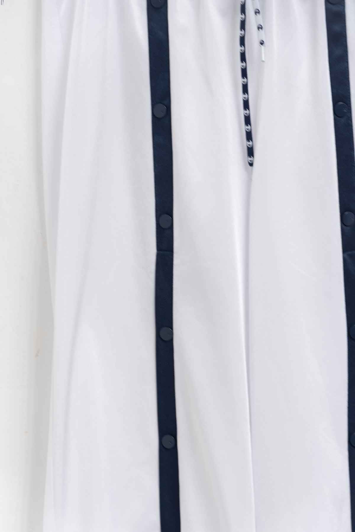 Pantalón blanco rayas azules - Champiom - Talla L