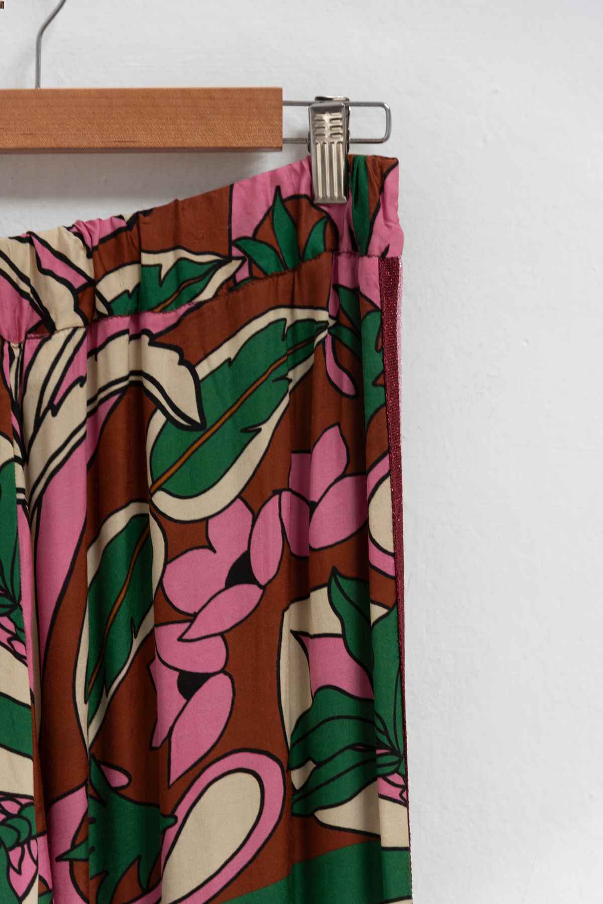 Pantalón multicolor detalle brillos - Dixie - Talla M