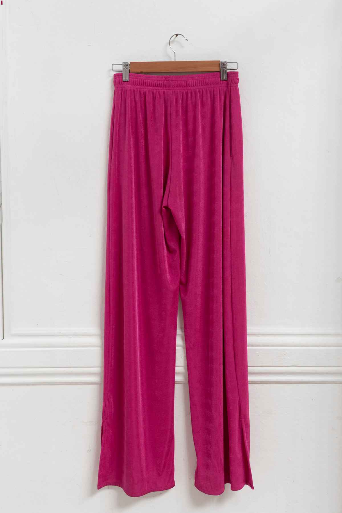 Pantalón fucsia - Coco Jolie - Talla M