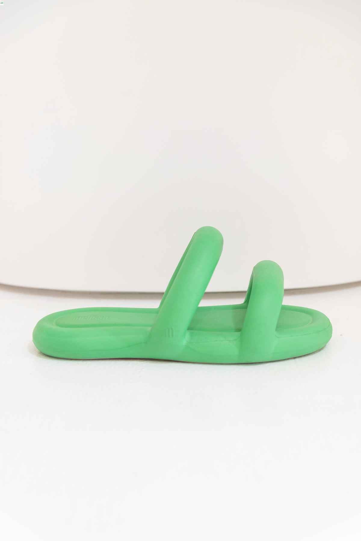 Sandalias verdes acolchadas - Melissa - talla 37
