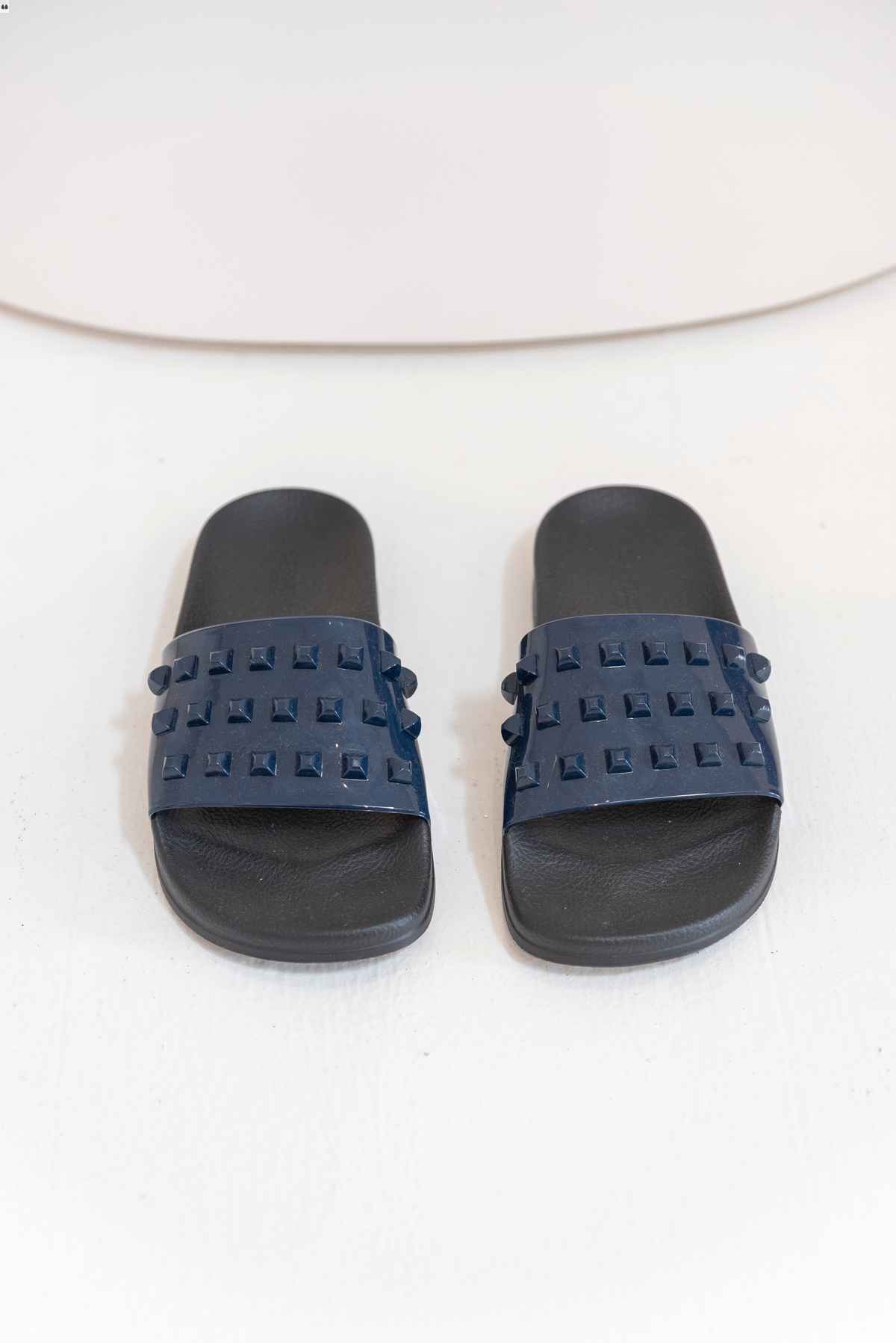 Sandalias azules tachas - Carmensol - Talla 37