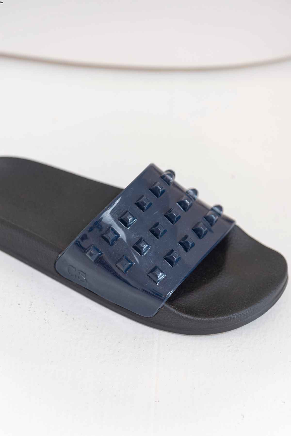 Sandalias azules tachas - Carmensol - Talla 37