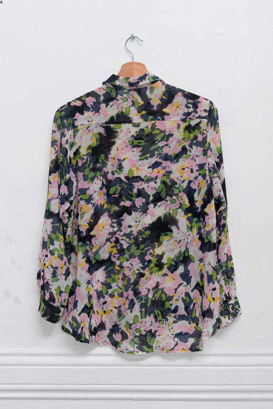 Blusa print flores - Talla XS - H&M