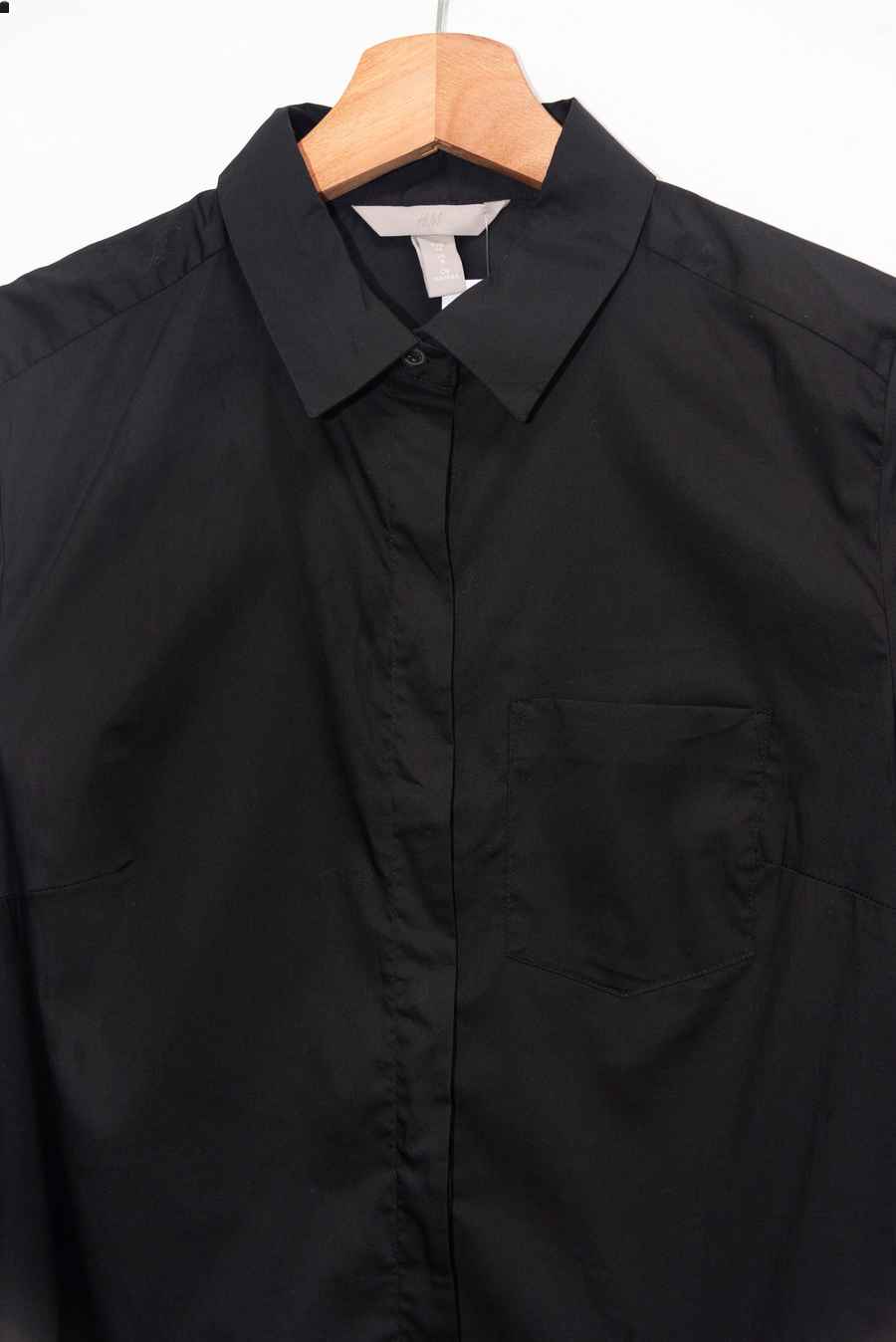 Blusa negra - Talla S - H&M