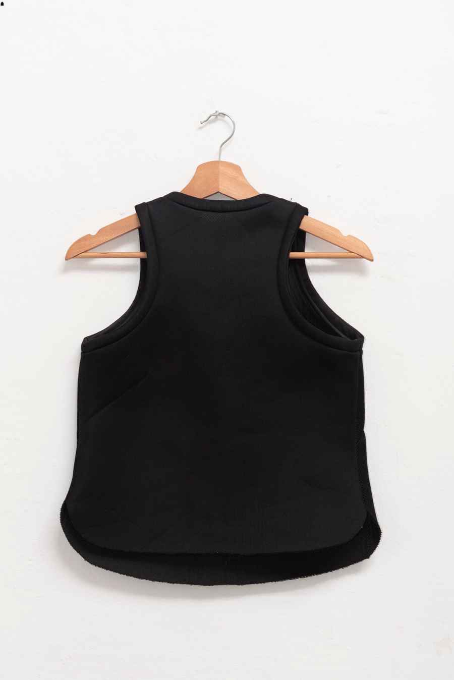Top negro grueso rejilla - Talla M - Zara