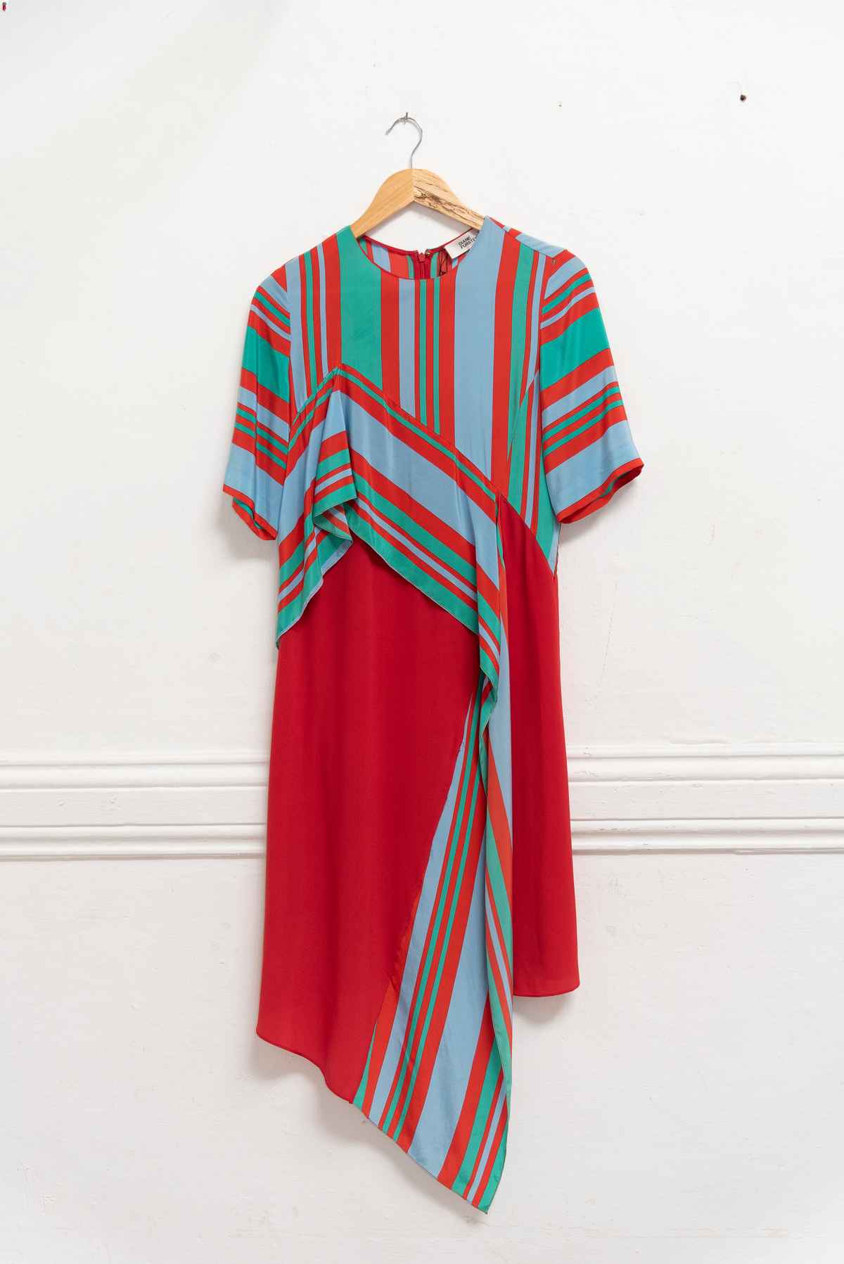 Vestido rayas multicolor - Furstenberg - Talla S