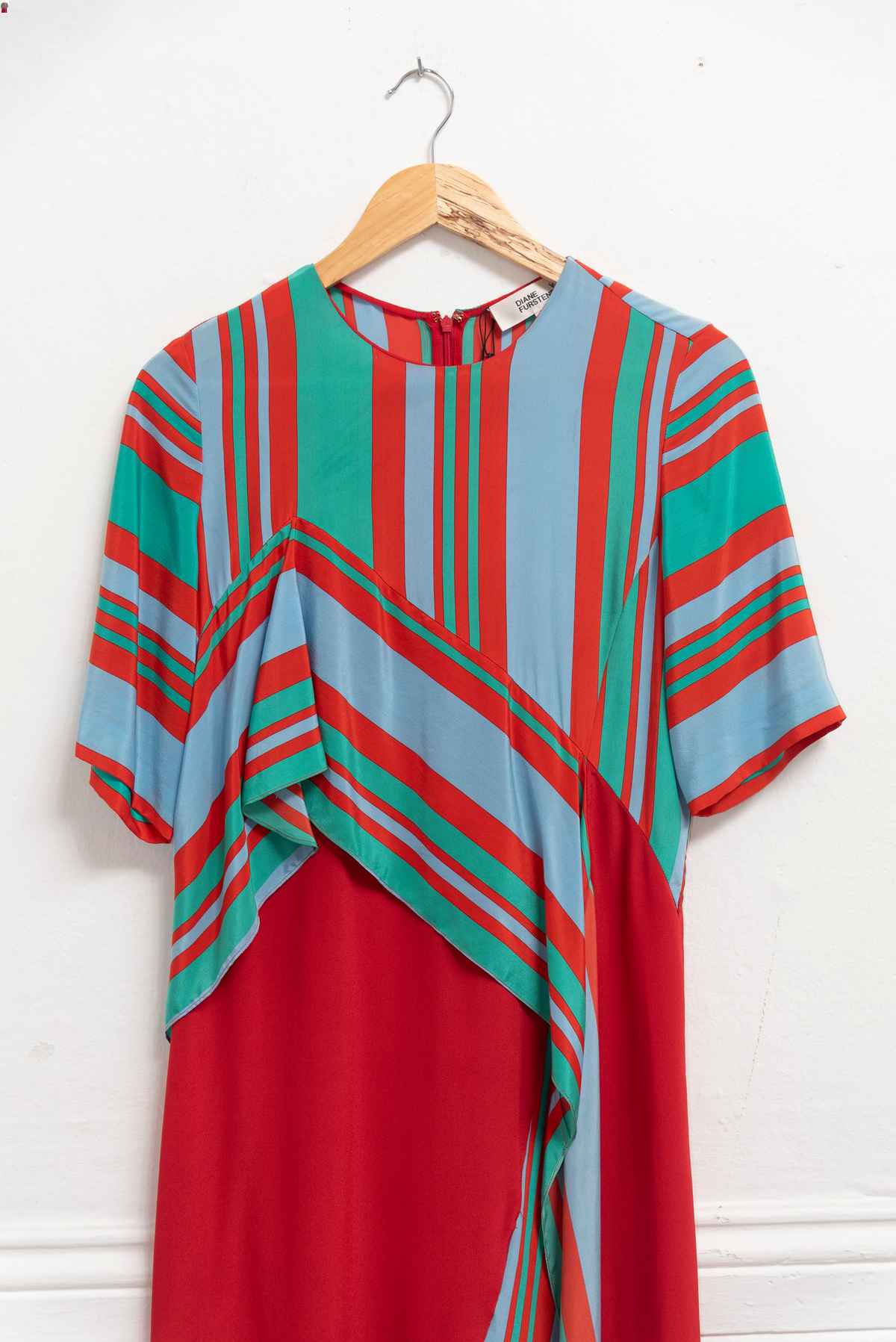 Vestido rayas multicolor - Furstenberg - Talla S