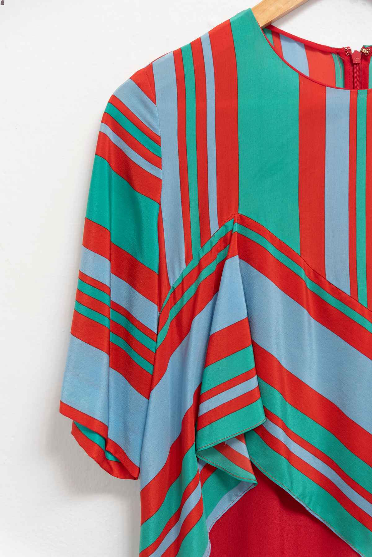 Vestido rayas multicolor - Furstenberg - Talla S