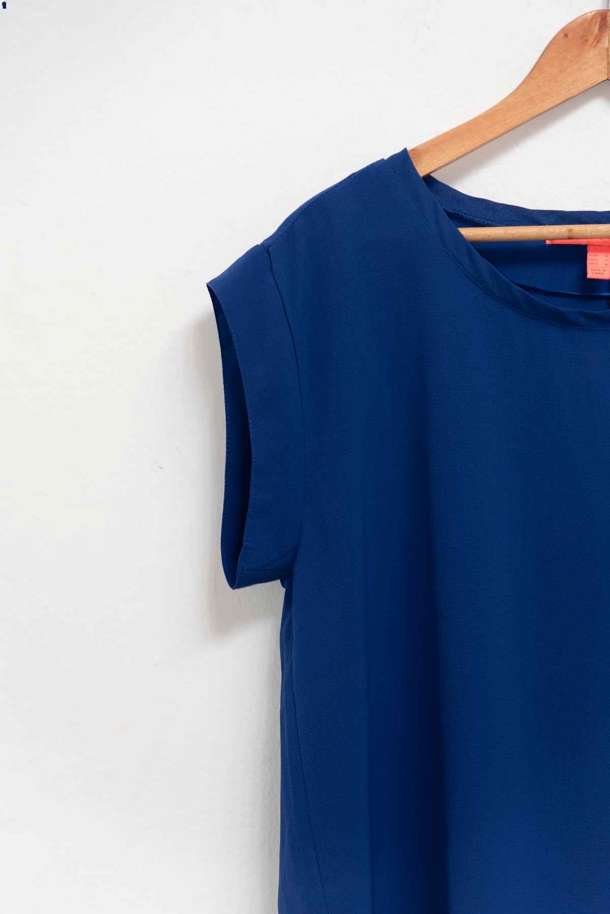Blusa azul - MNG - Talla M