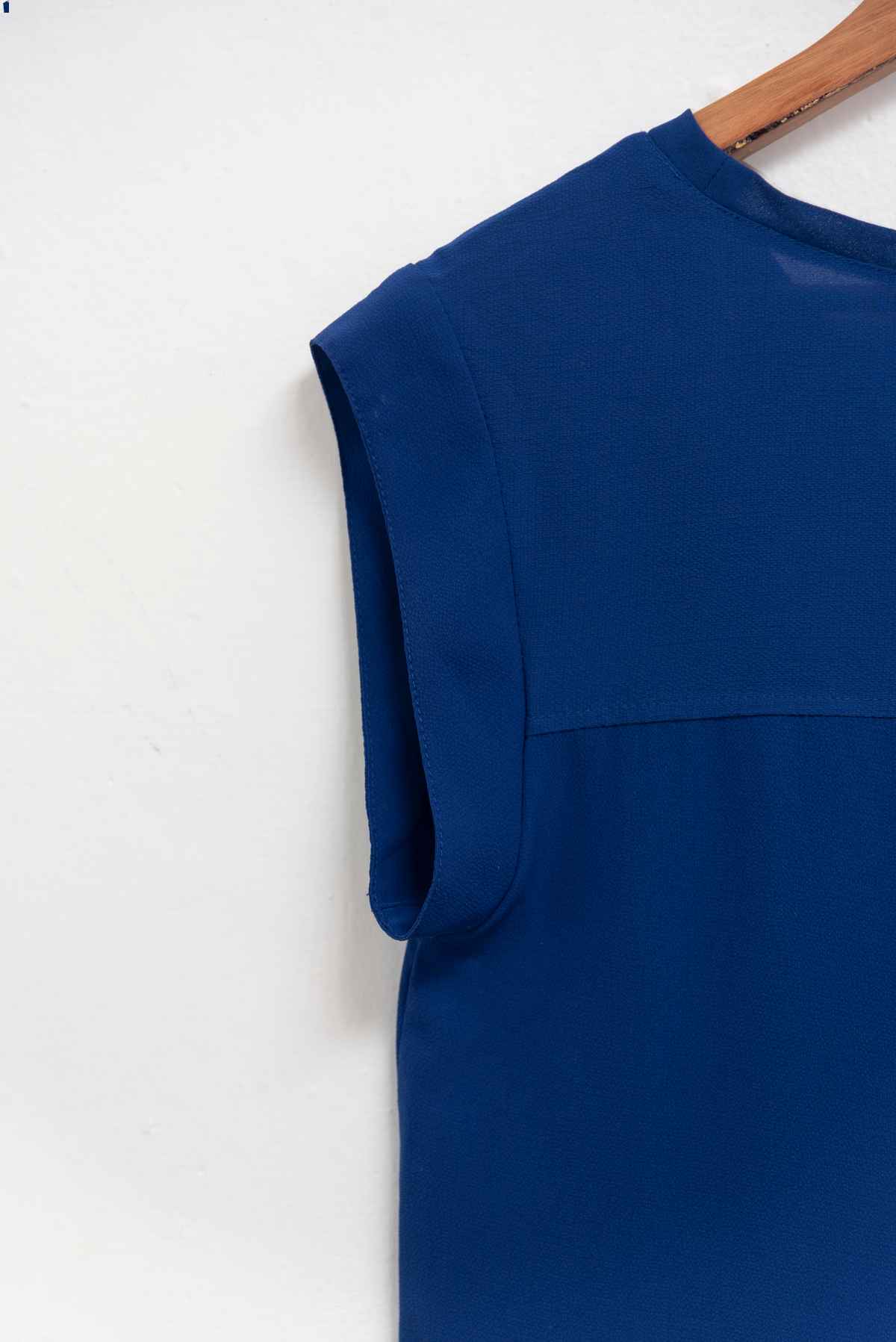 Blusa azul - MNG - Talla M