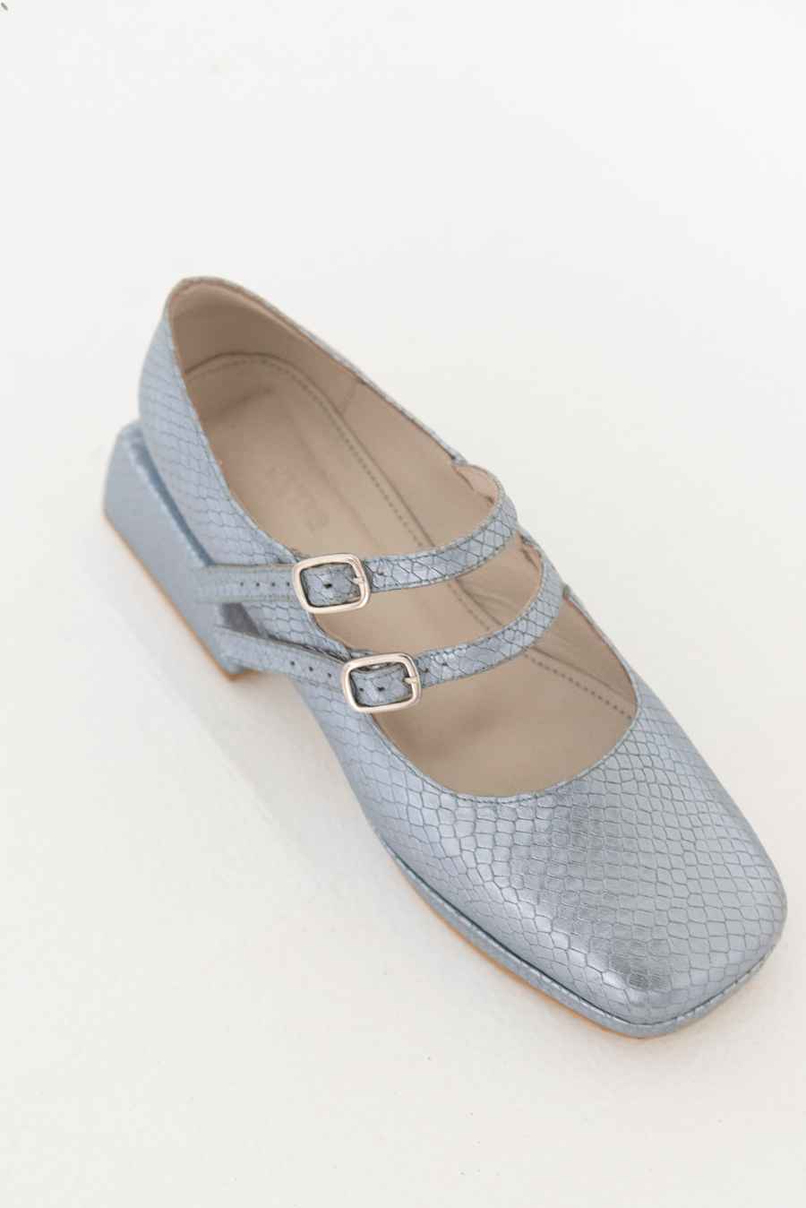 Zapatos mary jane plateados - Eyna - Talla 37