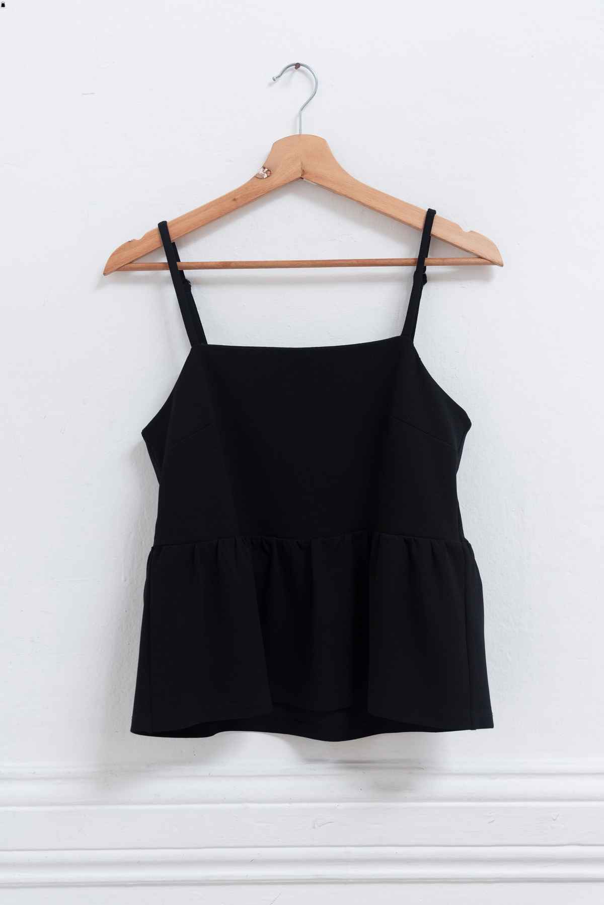 Top negro tiras - Ann Taylor - Talla XS