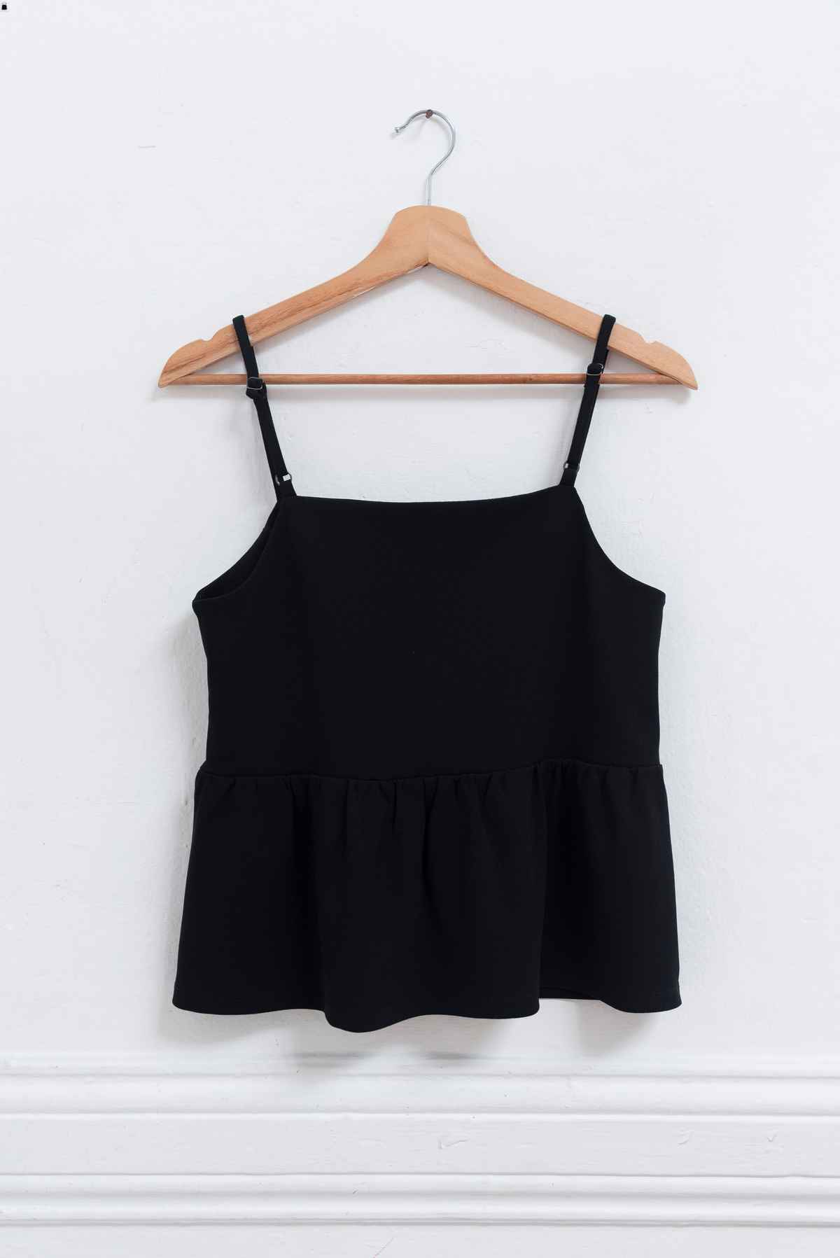 Top negro tiras - Ann Taylor - Talla XS