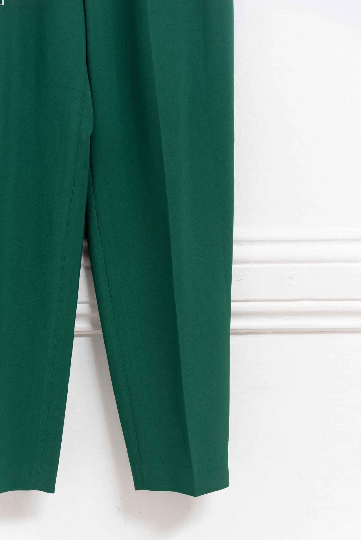 Pantalón verde - Zara - Talla M