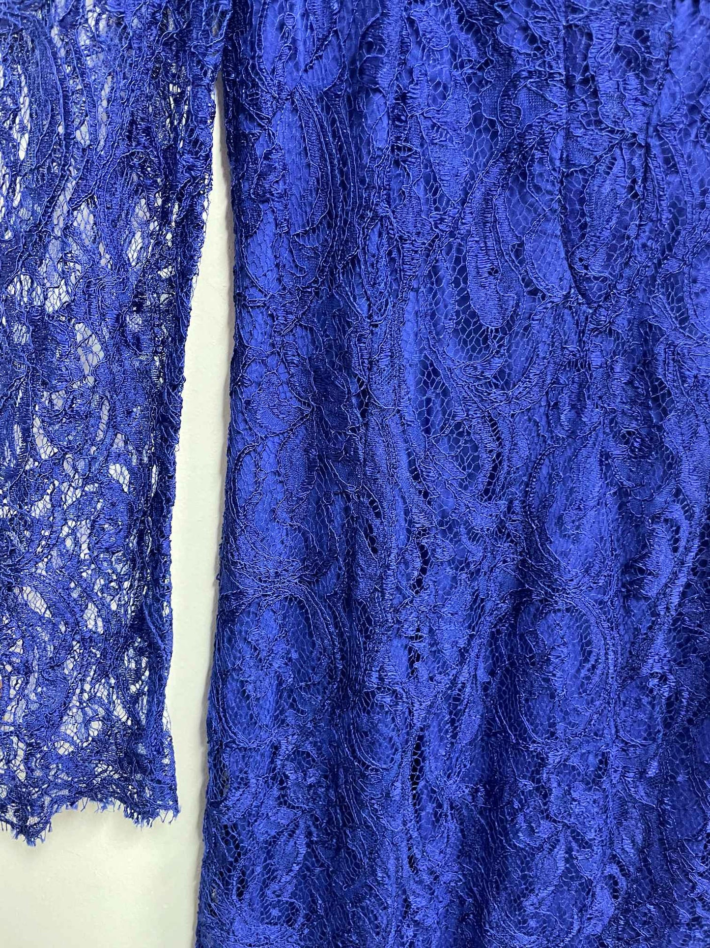 Vestido azul bordado - Emilio Pucci - Talla S