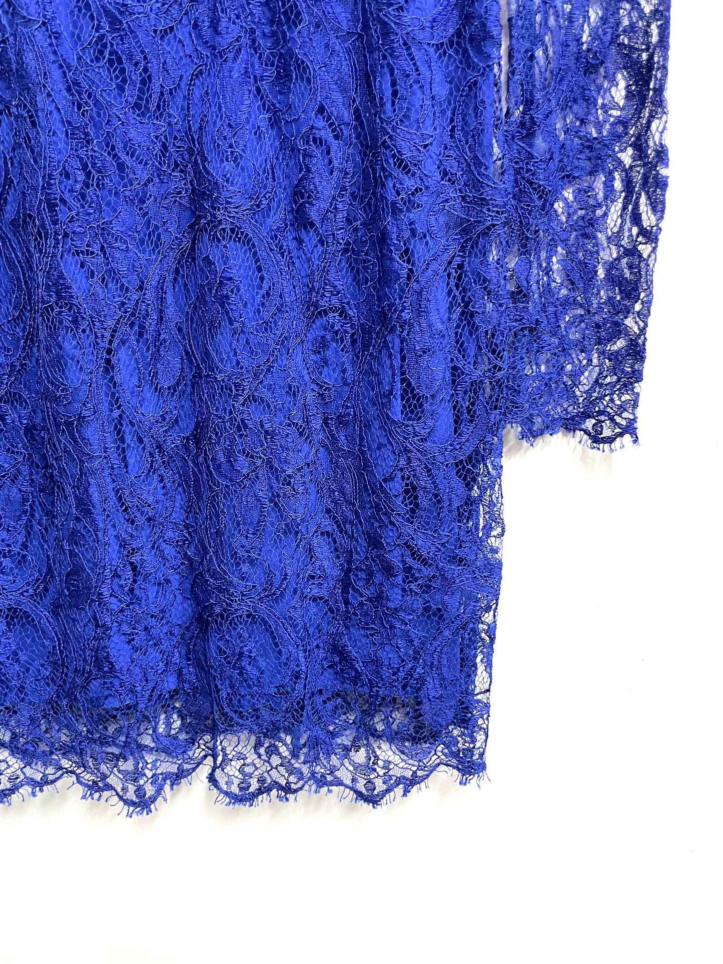 Vestido azul bordado - Emilio Pucci - Talla S