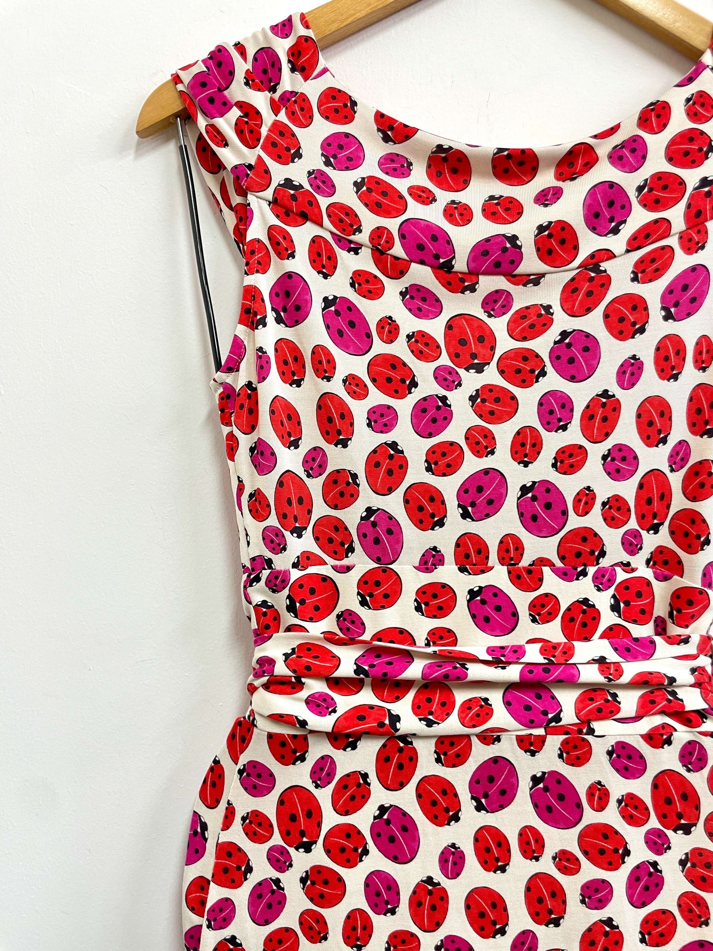 Vestido mariquitas - Diana Von Furstenberg - Talla S