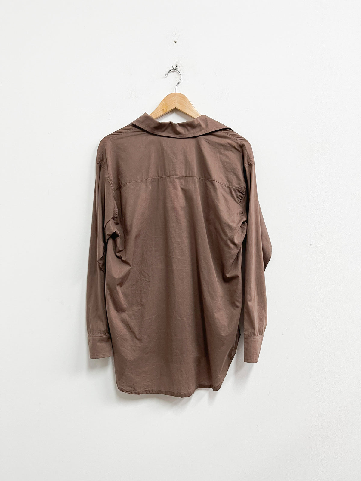 Blusa marron holgada - Meh - Talla S