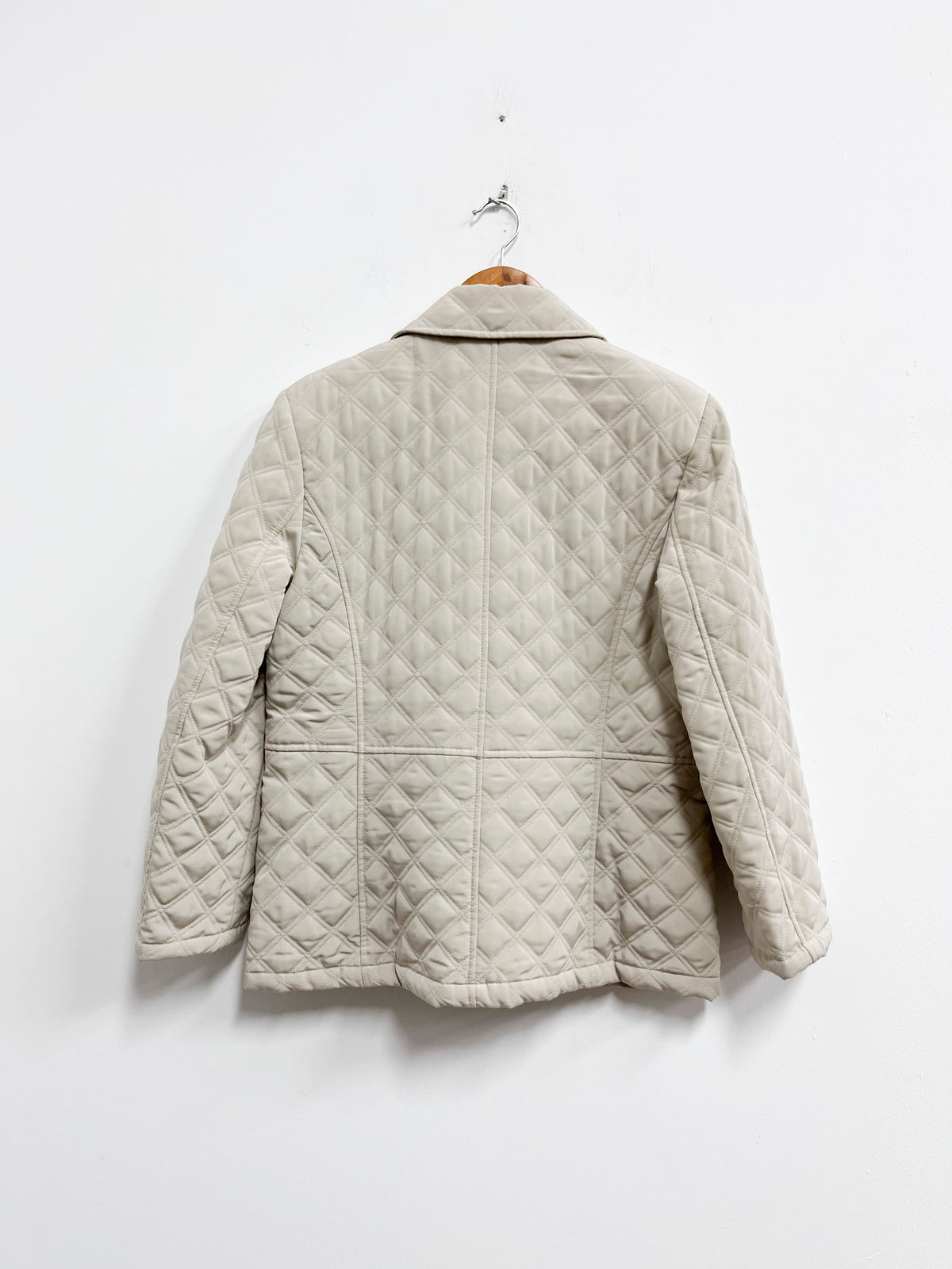 Casaca beige acolchada - Braetan - Talla S
