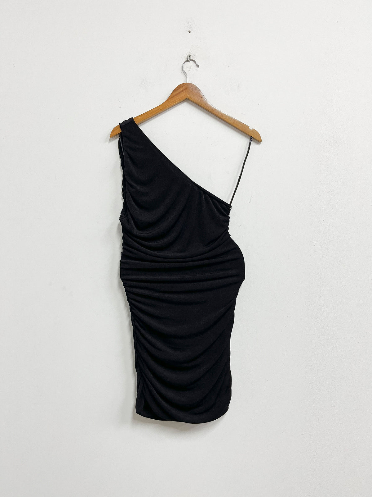 Vestido negro una manga - Talla M