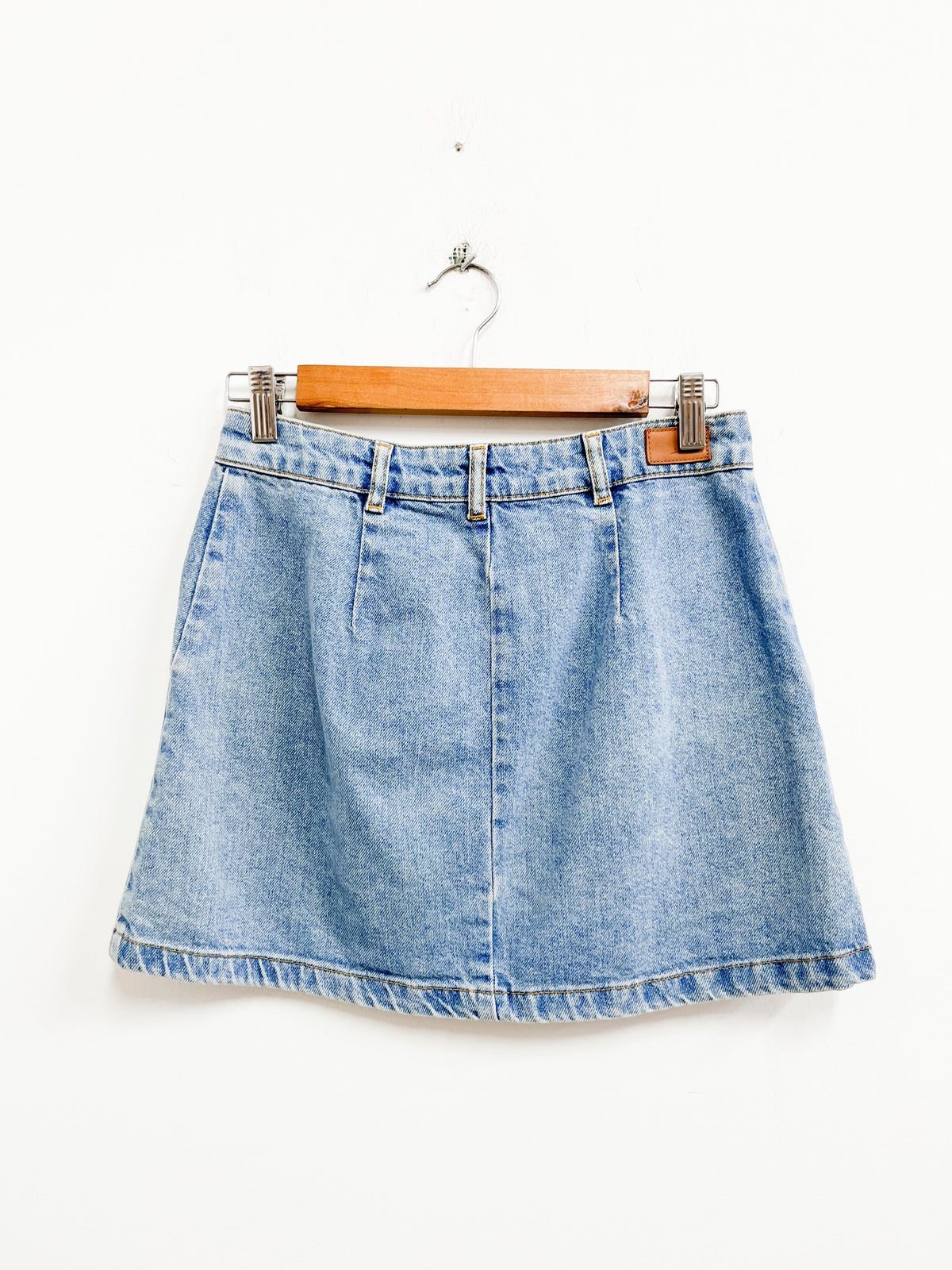 Falda denim claro con botones - Subdued - Talla S