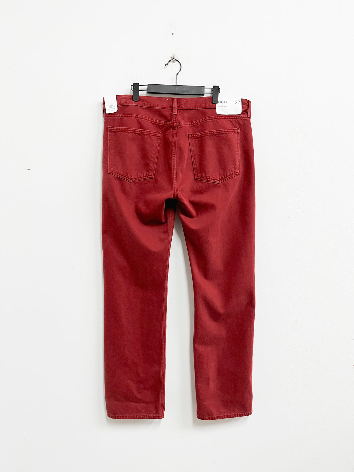 Jean color ladrillo recto - Agolde - Talla 34