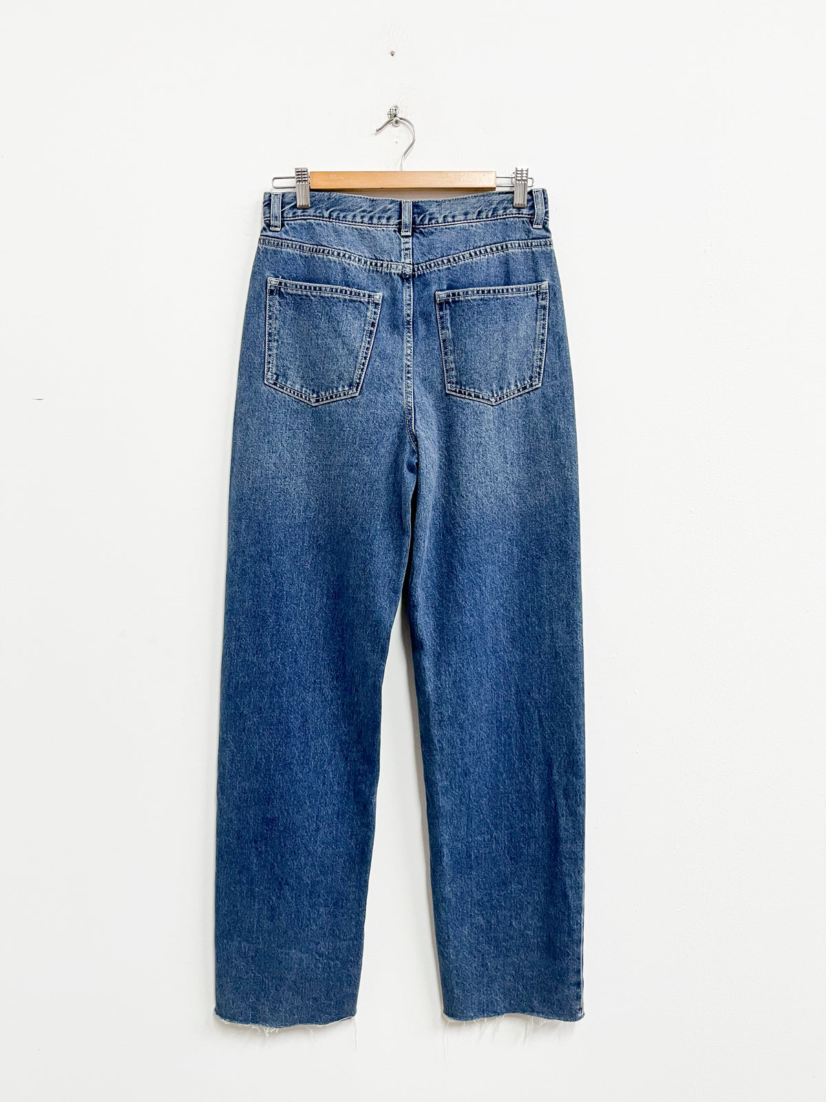 Jean azul oscuro ancho - HyM - Talla 38
