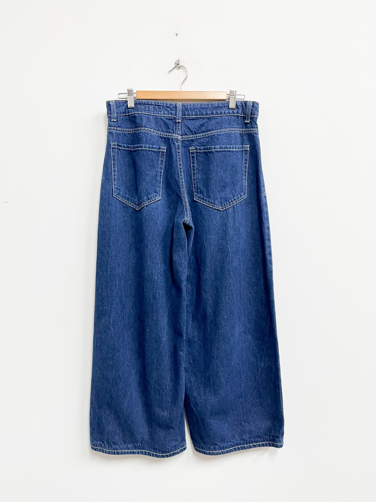 Jean azul altura tobillo - Bershka - Talla 38