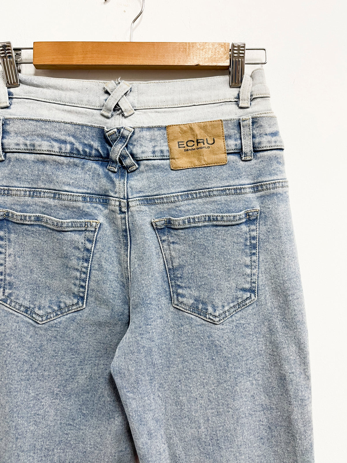 Jean doble pretina - Ecru - Talla S