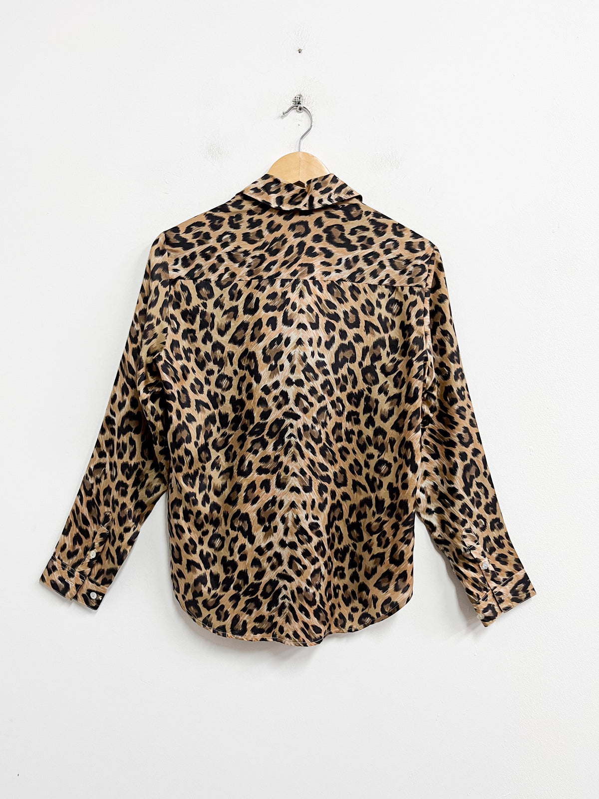 Blusa animal print seda - Jonathan Martin - Talla S