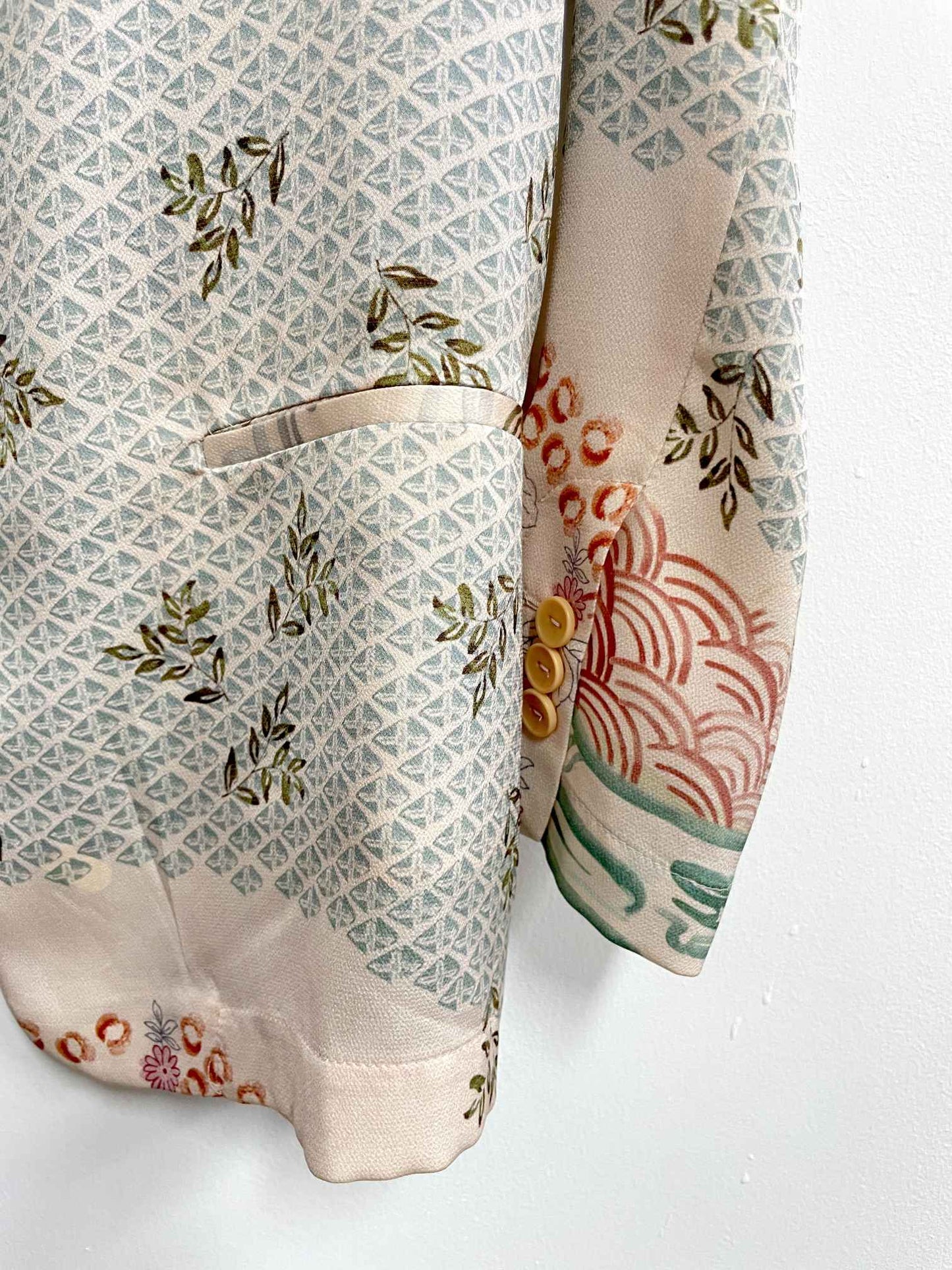 Blazer multicolor pastel - Zara - Talla S