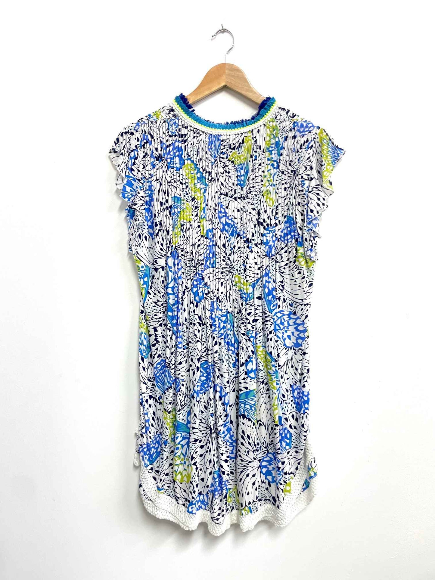 Vestido azul print - Poupette St Barth - Talla S