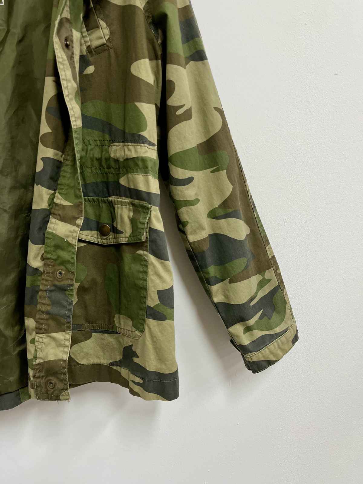 Casaca verde militar - Miss London - Talla M