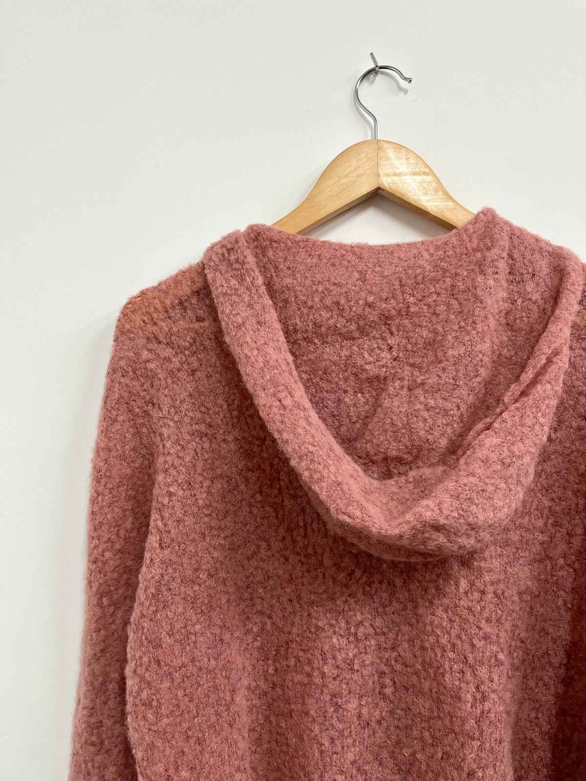 Chompa rosada baby alpaca - Marita Cornejo - Talla S