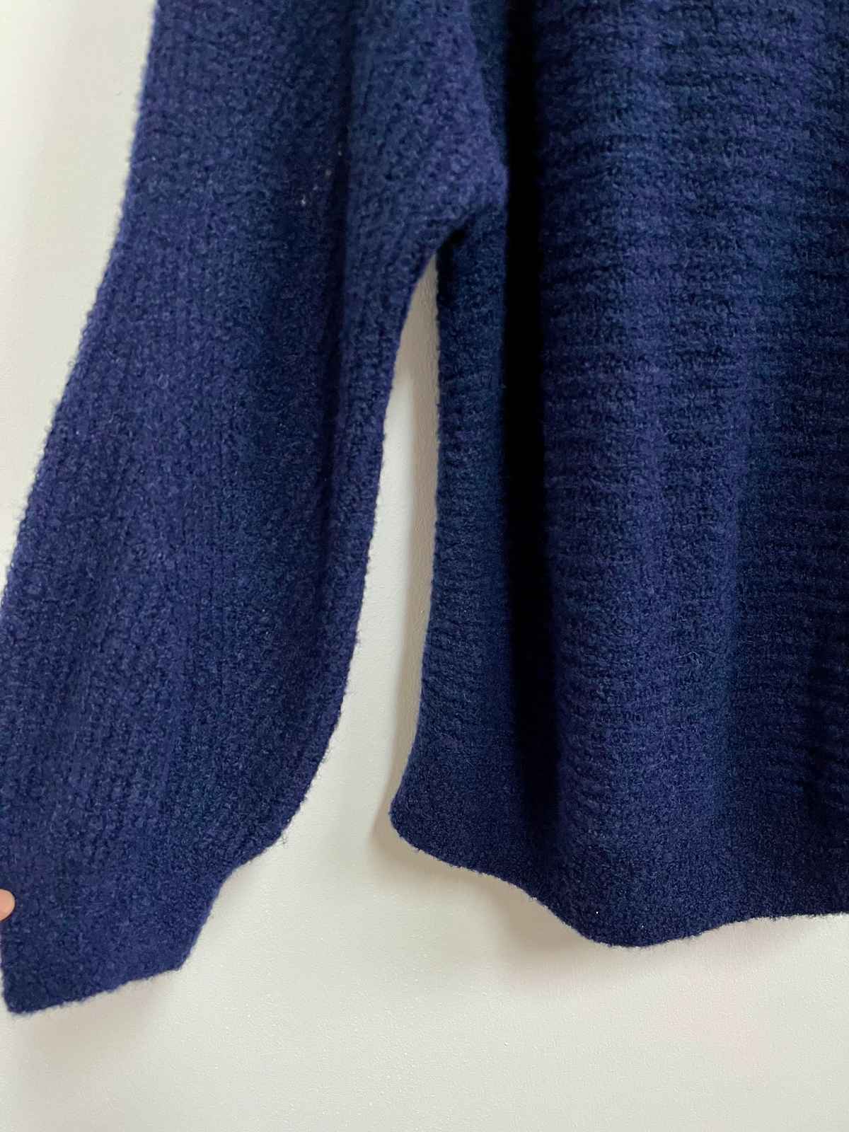 Chompa azul baby alpaca - Marita Cornejo - Talla M
