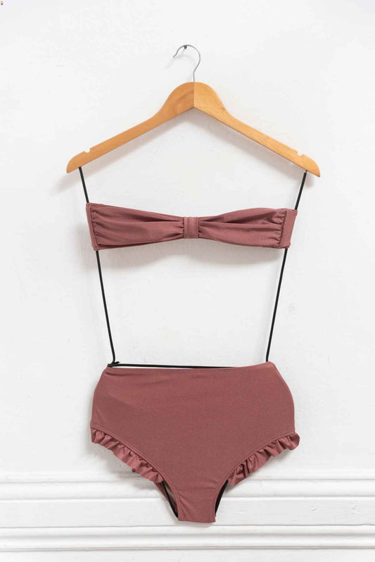 Bikini rosado - Metalonoia - Talla XS