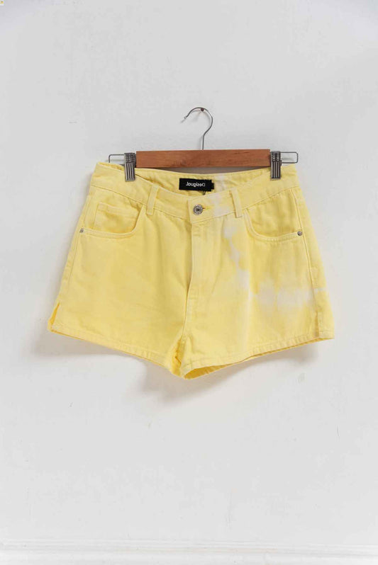 Short amarillo - Desigual - Talla M
