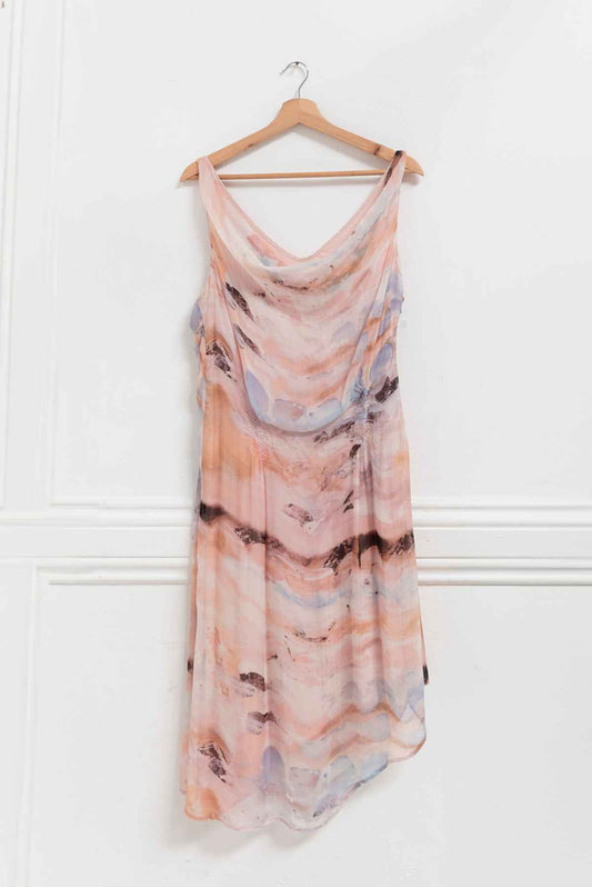 Vestido estampado pasteles - Sitka Semsch x MCH - Talla L