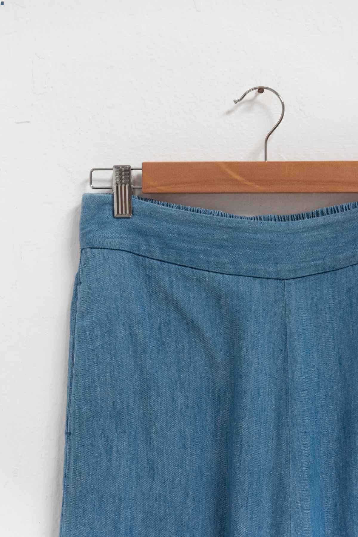 Pantalón celeste culotte - Madewell - Talla M