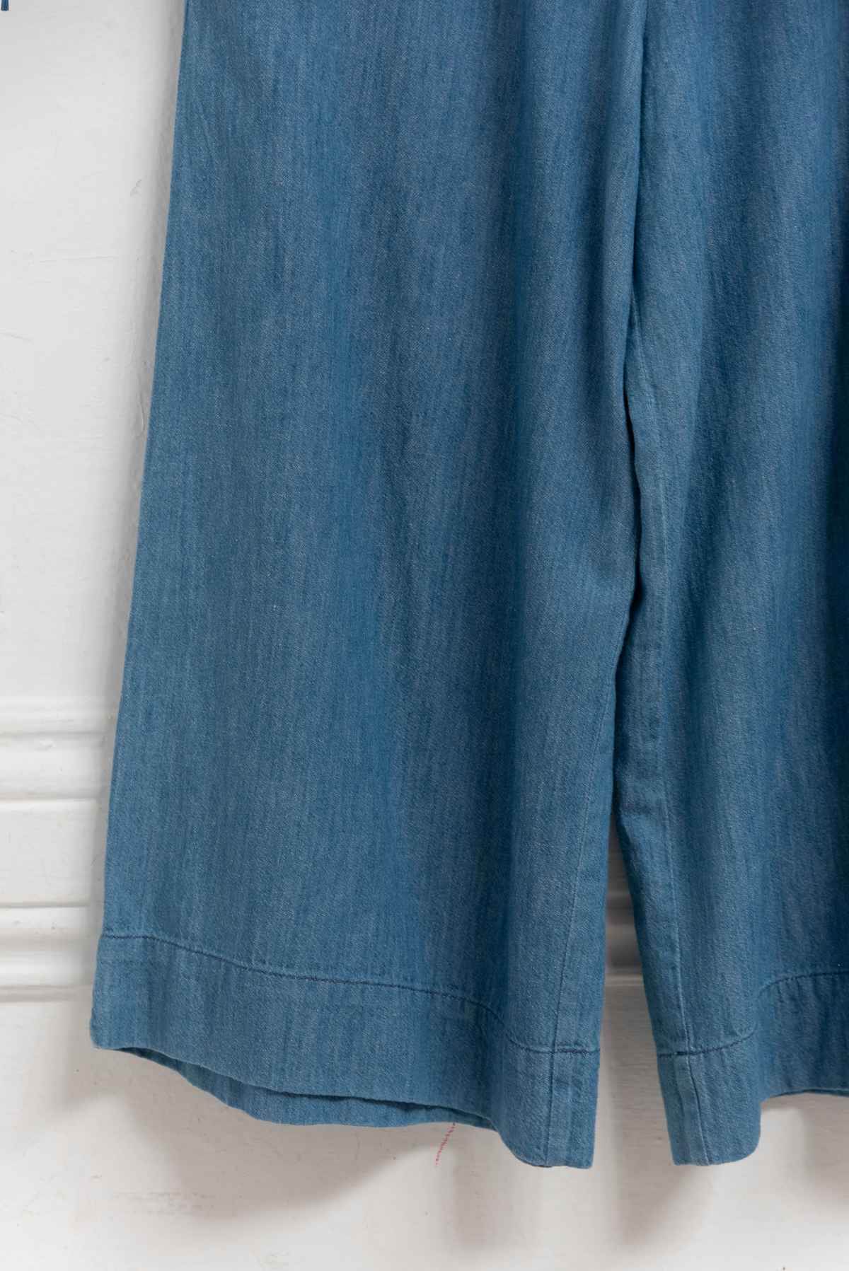 Pantalón celeste culotte - Madewell - Talla M
